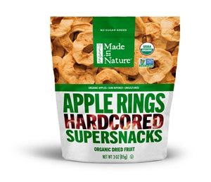 Made In Nature Dried Apples-3 oz.-6/Case