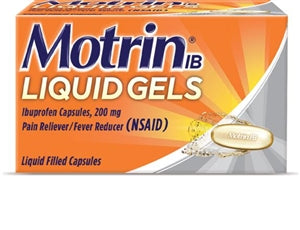 Motrin Liquid Gels-20 Count-6/Box-4/Case