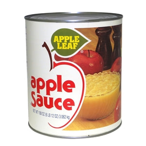Apple Leaf Applesauce-108 oz.-6/Case