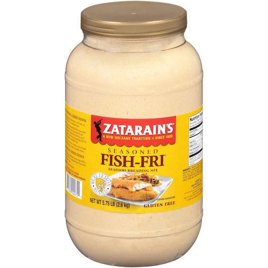 Zatarains Seasoned Fish Fri-5.75 lb.-4/Case