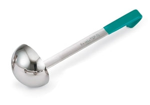 Vollrath Heavy Duty Ladle With Teal Handle-1 Each