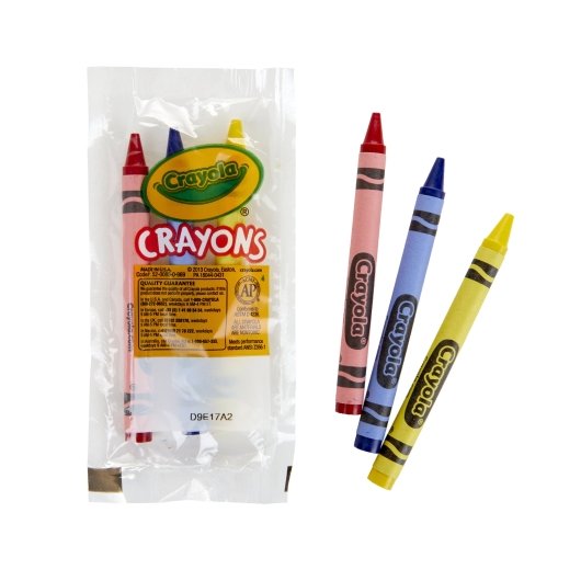 Crayola Crayon Cello 3 Pack-360 Count-1/Case