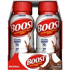 Nestle Health Science Original Chocolate Ready To Drink Nutritional Beverage-8 fl oz.-6/Box-4/Case