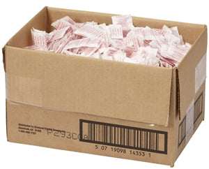 Single Serv Flat Salt Packets-0.6 Gram-3000/Box-3000/Case