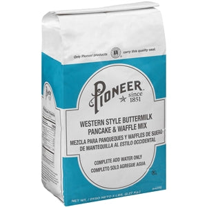 Pioneer Western Style Buttermilk Pancake Mix-5 lb.-6/Case