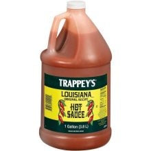 Trappey Original Louisiana Hot Sauce Bulk-1 Gallon-4/Case