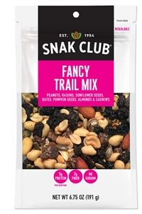 Snak Club Century Snacks Fancy Trail Mix-6.75 oz.-6/Case
