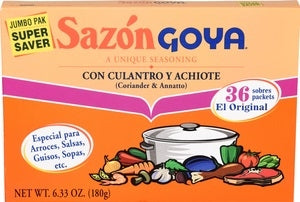 Goya Jumbo Sazon Cilantro-6.33 oz.-15/Case