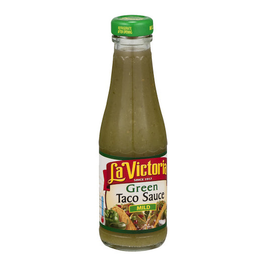 La Victoria Sauce Green Taco Mild Retail-8 oz.-12/Case