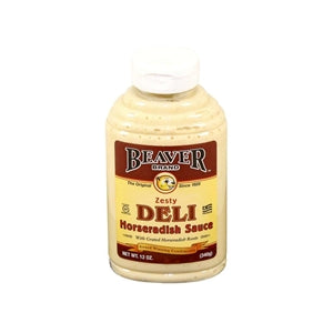 Beaver Deli Horseradish Bottle-12 oz.-6/Case
