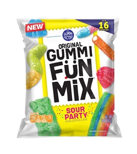Promotion In Motion Fun Mix Sour Party Gummy Candy-5 oz.-12/Case