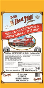 Bob's Red Mill Natural Foods Inc Gluten Free Honey Oat Granola-25 lb.