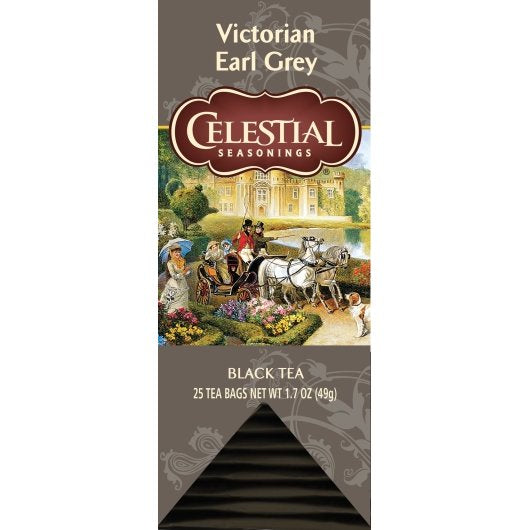 Celestial Seasonings Black Tea Victorian Earl Grey-25 Each-6/Case