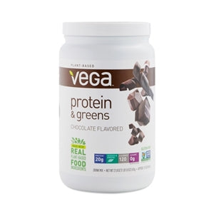 Vega Protein & Greens Chocolate-18.4 oz.-12/Case