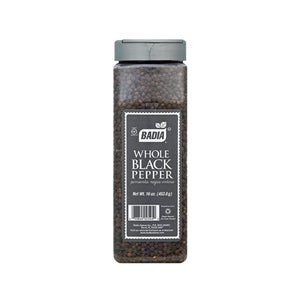 Badia Whole Black Pepper-16 oz.-6/Case