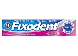 Fixodent Denture Cream 1.4 oz.-1.4 oz.-6/Box-4/Case