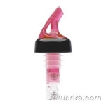 Bar Maid Premium 1.25 oz. Red Black Collar Pourer-1 Dozen-1/Case