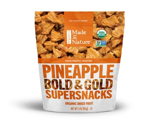 Made In Nature Dried Pineapple 6/3 Oz.