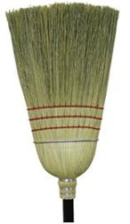 O-Cedar Commercial Warehouse Corn Wood Handle Economy Broom-6 Each