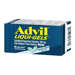 Advil Liquid Gels-40 Each-6/Box-6/Case