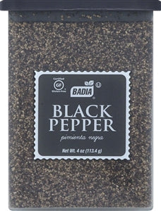 Badia Ground Black Pepper Cans-4 oz.-12/Case