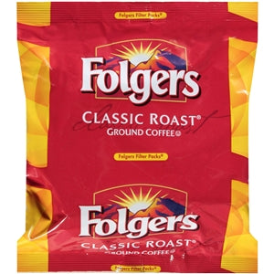 Folgers Classic Roast Coffee Regular-1.05 oz.-160/Case