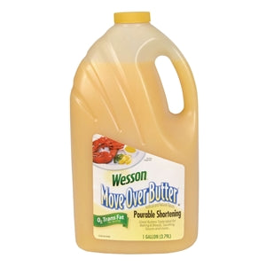 Wesson Move Over Butter Liquid Shortening-1 Gallon-3/Case