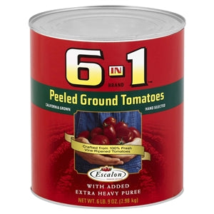 Heinz All Purpose Peeled Ground Tomato-6.56 lb.-6/Case