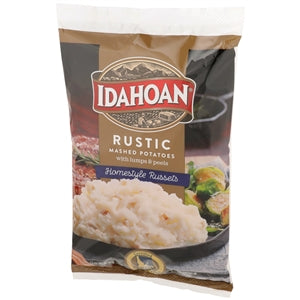 Idahoan Foods Rustic Russets Mashed Potatoes-28 oz.-8/Case