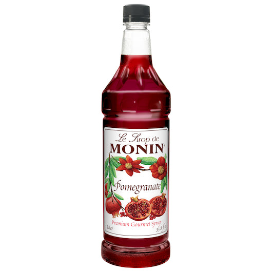 Monin Pomegranate Flavor Syrup-1 Liter-4/Case