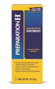 Preparation H Ointment-1 oz.-3/Box-12/Case