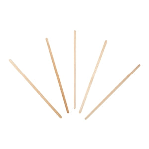 Wood Coffee Stirrers, 7.5" Long, 500/box, 10 Boxes/carton