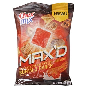 Chex Mix Max'd Buffalo Ranch Snack Mic-4.25 oz.-8/Case