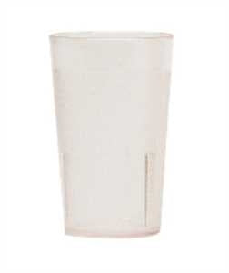 Cambro Colorware 9.8 oz. Clear Plastic Tumbler Cup-24 Each-1/Case