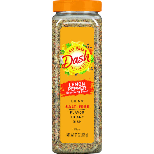 Dash Lemon Pepper Seasoning-21 oz.-6/Case