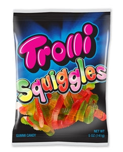 Trolli Squiggles Gummy Candy-5 oz.-12/Case