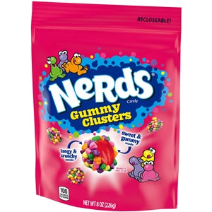 Nerds Clusters Doy Gummy Candy-8 oz.-6/Case