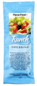 Flavor Fresh Ranch Pouch Dressing Single Serve-12 Gram-200/Case