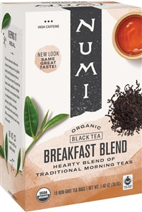 Numi Breakfast Blend Black Tea-18 Count-6/Case