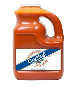 Crystal Louisiana Pure Hot Sauce Bulk-128 fl oz.-4/Case