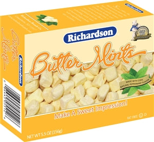 Roses Brands Mints Butter Box-5.5 oz.-12/Case