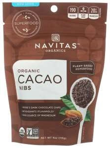 Navitas Organics Organic Cacao Nibs-4 oz.-12/Case