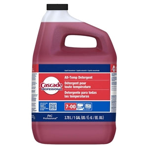 Cascade Professional All Temp Detergent Concentrate Closed Loop-1 Gallon-2/Case
