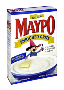 Maypo Grits Quick Enriched-24 oz.-12/Case
