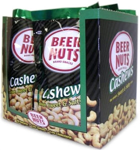 Beer Nuts Value Pack Sweet And Salty Cashew-4 oz.-12/Box-4/Case