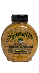 Inglehoffer Stone Ground Mustard Bottle-10 oz.-6/Case