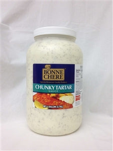 Bonne Chere Chunky Superior Tartar Sauce Bulk-1 Gallon-4/Case