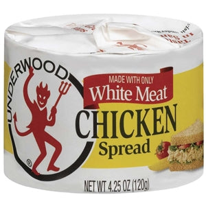 Underwood White Meat Chicken Spread-4.25 oz.-24/Case