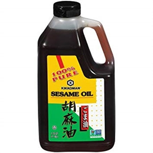 Kikkoman Non Gmo Sesame Oil 4/1.18 Lt.