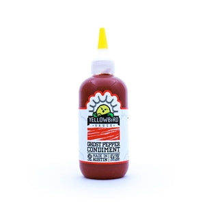 Yellowbird Foods Ghost Pepper Hot Sauce Bottle-9.8 oz.-6/Case